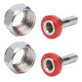 thumbnail image 3 of Keg Connector, Stainless Steel Easy Installation Excellent Workmanship Beer Keg Coupler Easy To Use  For Bar For Home Brew For 5/16in ID Beer Hose, 3 of 8