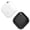 Noir et Blanc, variante sur EIGTHTAIL Traceur de Clés pour Portefeuille Fonctionne avec Apple Find My (iOS Seulement) Batterie Remplaçable Résistant à l'Eau Localisateur d'Articles Bluetooth pour Sacs Bagages Animaux de Compagnie et Sac à Dos Blanc