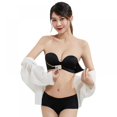 thumbnail image 4 of Soutien-gorge Push-Up Bustier Sans Fil Lingerie Sexy Soutien-Gorge Invisible avec Bretelles Réglables à l'Avant, 4 of 7