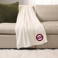 thumbnail image 1 of NHL, NBA, MLB White Sports Throw Blanket, 50" x 60", 1 of 5