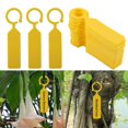 thumbnail image 3 of WALFRONT 100 PCS  Plant Tree Labels Hanging Name Tag Plastic Hanging Labels for Plant Tree Nursery Seedling Tags Garden Decor,Hanging Flower Label, Hanging Name Tag, 3 of 7