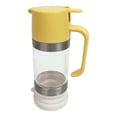 thumbnail image 3 of Kieccall Borosilicate Glass Honey Bottle 12 fl oz Press Type Dispenser Kitchen Syrup Container Gift, 3 of 5