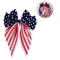 thumbnail image 4 of Bowknot Garland Bow with Streamers for Birthday Party Decorations, Reusable Large Ribbon Accent for Gifts, Backdrops, and Event Decor, 4 of 8