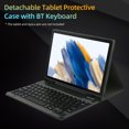 thumbnail image 2 of Portable Detachable Tablet Protective Case with Keyboard Pen Slot Compatible with Tab S6 Lite 2022P613P619 Black, 2 of 7