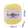 thumbnail image 3 of Yarn for Crocheting Lace Thread Diy Woven Mercerized Baby Fine Thread Crochet Yarn Crochet Yarn for Crocheting, 3 of 6