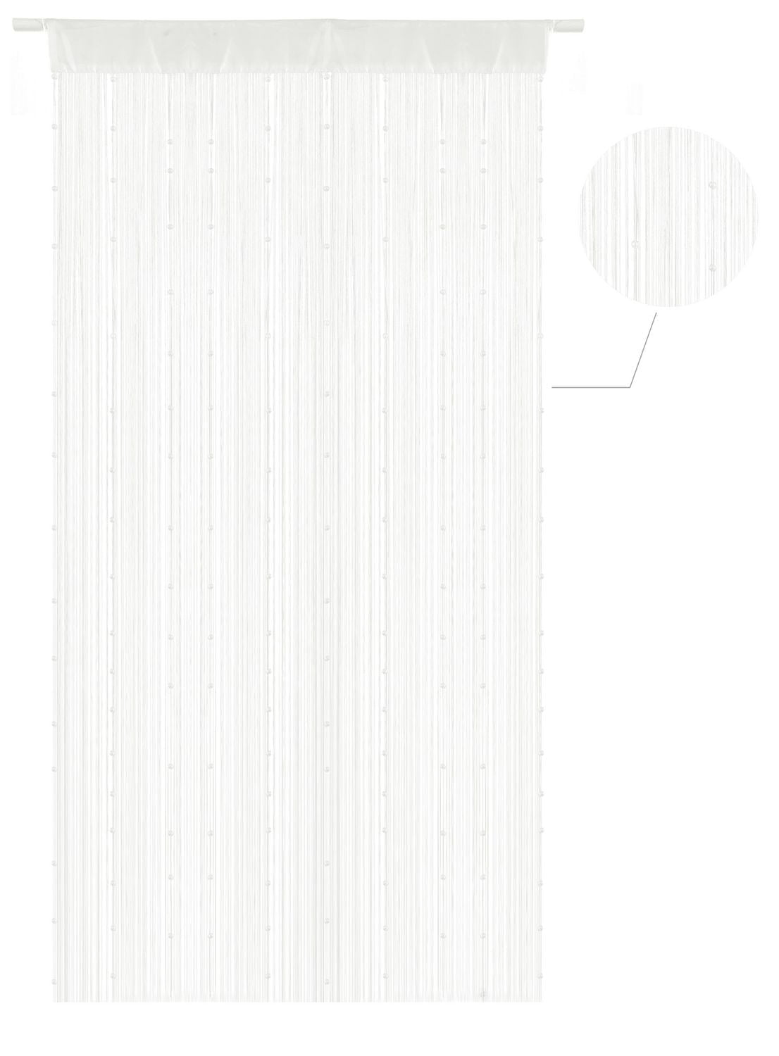 Gouchee Home String Rod Pocket Panel