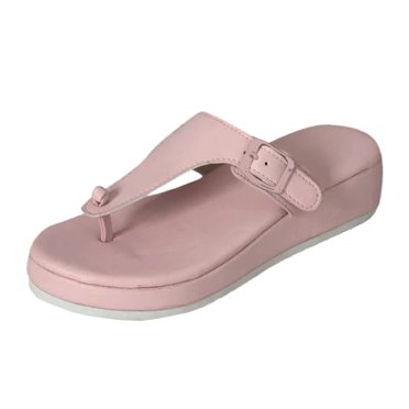 Slippers for Womens Slippers Flip Flops Womens Fashion Casual Flip Flop Outdoor Slippers Platforms Wedges Shoes