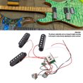 thumbnail image 4 of Electric Guitar Pickup, Adjustable Easy To Install Black Copper Wire Electric Guitar Single Coil Pickup  for Public Performances Training for ST Panel, 4 of 7
