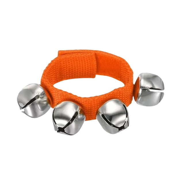 Uscallm Christmas Party Wrist Bells Jingle Bells Ankle Bells Percussion Instruments Musical Bracelet For Dance Performance Celebration