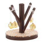COOPHYA Miniature Cat Tree Educational Toy Light Brown Plastic 1Pack For Parent Child Interaction