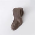 thumbnail image 2 of MIASHUI Leggings pour Filles Tout-Petits Enfants Collants Fins Extensibles Collants d'Hiver Bas, Café, 1-2 Ans, 2 of 3