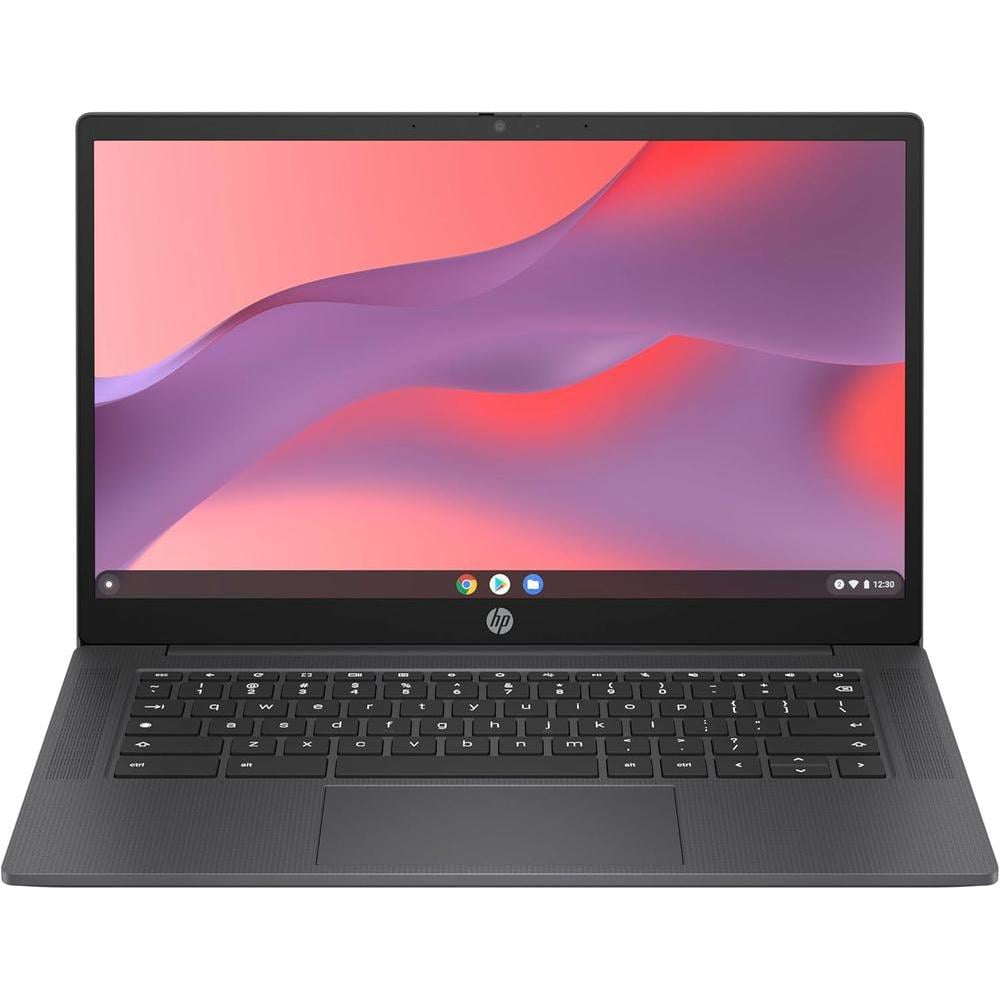 Open Box - HP Chromebook 14 inch 14a-nf0000nr 14 " Laptop - Chalkboard Gray (Intel N100 / 4 GB RAM / 64 GB eMMC / Chrome OS)