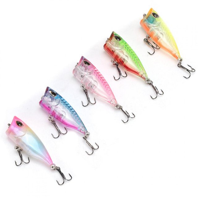 Gupbes Kit de Leurre de Pêche Appâts Faciles à Lancer pour l'Extérieur