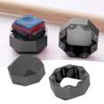 thumbnail image 3 of Pool Chalk Holder, 2 Layer Aluminum Octagonal Billiard Chalk Storage Box Cue Chalk Holder with Iron Sheets for Store Round, Octagonal and Quadrilateral Chalk, 3 of 7