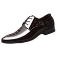 thumbnail image 1 of RKSTN Chaussures Habillées pour Hommes Mode Décontractée à Bout Pointu Chaussures en Cuir Confortables Chaussures Décontractées Chaussures en Cuir pour Hommes, 1 of 6