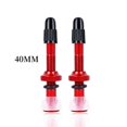 thumbnail image 4 of 2PCS Bike Tubeless Tires Valve Stem Aluminum Alloy for Presta Valve 40MM, 4 of 10