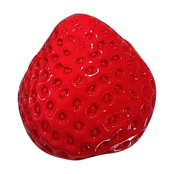 Vaidha Strawberry Stress Relief Toy | Large Kneading & Squeezing Decompression Fruit | Slow Rising Super Soft Mud Like Texture | Internet Famous Sensory Fidget Toy for Kids & Adults