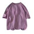thumbnail image 1 of Birdeem Chemises pour Hommes T-Shirt à Manches Courtes Col Rond T-Shirt Décontracté Manches Courtes Haut/chemise Col Rond, 1 of 10