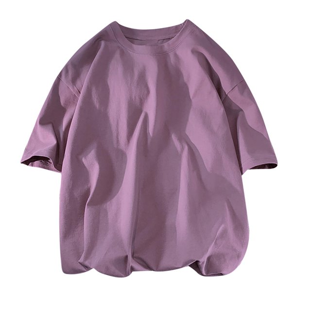 Birdeem Chemises pour Hommes T-Shirt à Manches Courtes Col Rond T-Shirt Décontracté Manches Courtes Haut/chemise Col Rond