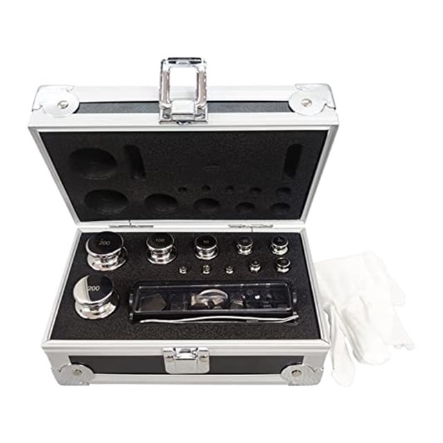 F1 Grade 24pcs 1-500g 304 Stainless Steel Digital Scale Calibrat Weights Kit Set