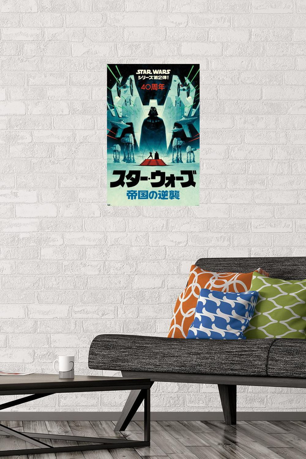 Star Wars: The Empire Strikes Back - 40th Anniversary Japan Wall Poster