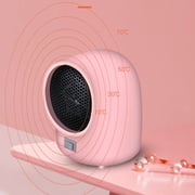 SPOORYYO Cartoons Personals Mini Space Heater Fan Portable for Home Office Indoor Use with Overheat Protection