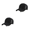 thumbnail image 3 of kurtrusly Adjustable Ring Baseball Cap Accessory For Stylish Life Classic Black 2Set, 3 of 6