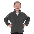 thumbnail image 2 of Jerzees Schoolgear Childrens Full Zip Outdoor Fleece Jacket, 2 of 2
