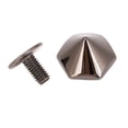 thumbnail image 4 of 20PCS Hex Pyramid Rivets Zinc Alloy Electroplating Leather Belt Repair Rivets with PH Screws for Belts Bags Crafts, 4 of 7