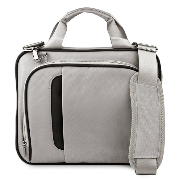 VanGoddy Silver Black Messenger Bag for Surface 3 Windows 2-in-1 Tablet Up To 10.8inch
