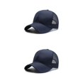 thumbnail image 4 of VONKY Adjustable Summer Thin Baseball Cap Breathable Comfortable Sporty Style Sun Protection Fashionable navy blue 2Set, 4 of 6