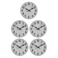 thumbnail image 3 of mmirethe Unique Style Round Wall Clock Timeless For Any Space Durable Construction Decorative Wall Clock As Shown type 3 5Set, 3 of 6