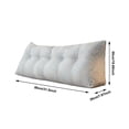 thumbnail image 2 of Soft Decorative Throw Pillow For Sofa Bedroom Living Room Cushion Cover With Unique Irregular Line Design And Durable Polyester Fabric Long Pillowcase Small Pillows for Kids Size Silk Pillowcase, 2 of 3