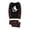Women, variant on Family Halloween Pajamas for Family, Halloween Matching Family Pajamas, Glow Ghost Boo Halloween Pajamas Black Raglan Top Pumpkin Pattern Pants Long Sleeve Glowing Spooky Set for Trick Or Treat, M