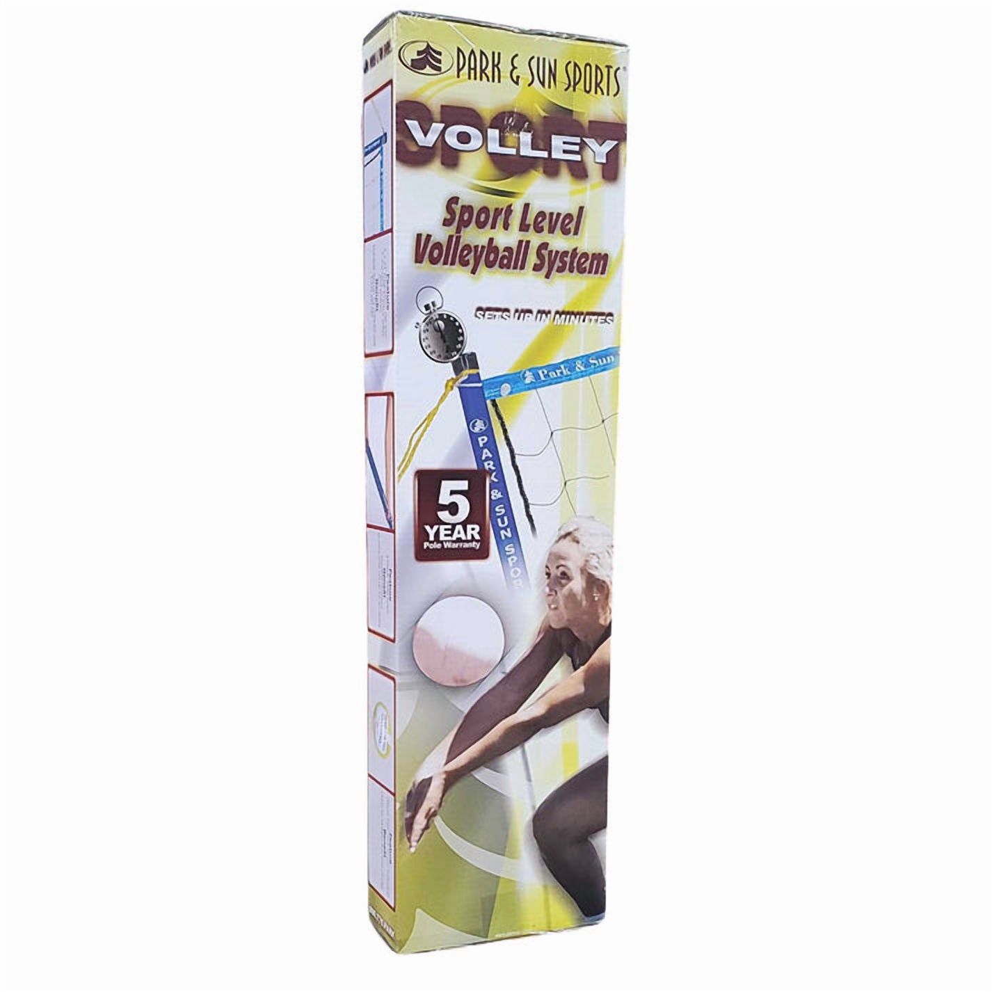 Park & Sun Sports® Volley Sport Steel Outdoor Volleyball Net System