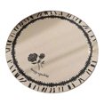thumbnail image 2 of TIMIFIS Bathroom Rugs Round Carpet Living Room Coffee Table Blanket Bedroom Bedside Blanket Cloakroom Rocking Chair Floor Mat Bath Mat, 2 of 6
