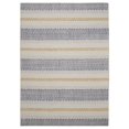 thumbnail image 1 of Tapis d'extérieur lavable Delray ivoire & bleu 5 pi x7 pi, 1 of 8