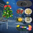 thumbnail image 4 of Fwttom Solar Christmas Decoration Light LED Christmas Tree Plug in Light Outdoor Garden Decoration Light, 4 of 8