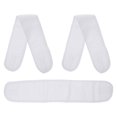 thumbnail image 3 of Shisuyan 3 Pcs Bandeau Absorbant l'Humidité pour Femmes Usage Quotidien Pratique Attache Cheveux Blanc, 3 of 9