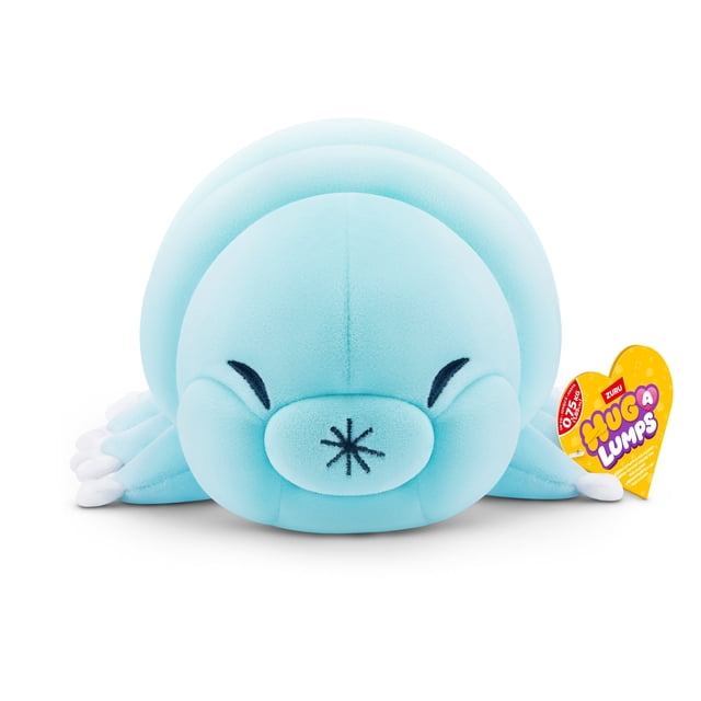 Hug A Lumps (Small) Sage by ZURU, Cuddly Squishy Weighted Plush