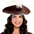 thumbnail image 2 of amscan Costume Adulte de Pirate, Plus TTTG (22-24), Noir, 2 of 6