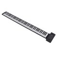 thumbnail image 1 of Roll Up Piano, 88 Keys Electronic Hand Roll Piano Rechargeable  for Daily Life, 1 of 7