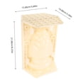 thumbnail image 2 of OULII Moules Colonne Romaine diy Moule en Plastique pour Décoration balustrade en beige Lot de 1, 2 of 8