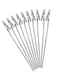 thumbnail image 1 of Stainless Steel Cable Clamp Non Insulated Electrical Testing Probe Clip 10 Pack, 1 of 9