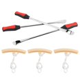 thumbnail image 3 of Wchiuoe Tire Lever Tool Kit, Tire Spoons Lever Motorcycle Tire Iron Easy To Use For Motorcycles And Bikes Tire Changes, 3 of 8