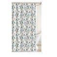 thumbnail image 1 of Rideau De Douche En Toile Imprimée Avec Crochets À Rouleaux (Floral), 1 of 1