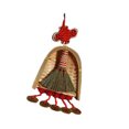 thumbnail image 2 of Broom Dustpan Pendant, Practical Chinese Year Ornament Create Ambience  For Shopping Mall, 2 of 8