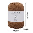 thumbnail image 3 of Clearance Tyidzon Wool Yarn for Crocheting Soft Crochet Thread Yarn, Lightweight Wool Yarn for Crochet Hand Knitting Crocheting Crafting, 3 of 4
