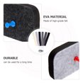 thumbnail image 3 of 1 Set Bulletin Board Strips Felt Pin Board Bar Strips Bulletin Board for Offices Home Wall, 3 of 6