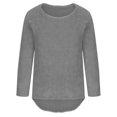 thumbnail image 4 of DPTALR Womens Winter Long Sleeve Round Neck Pullover Sweater, 4 of 6
